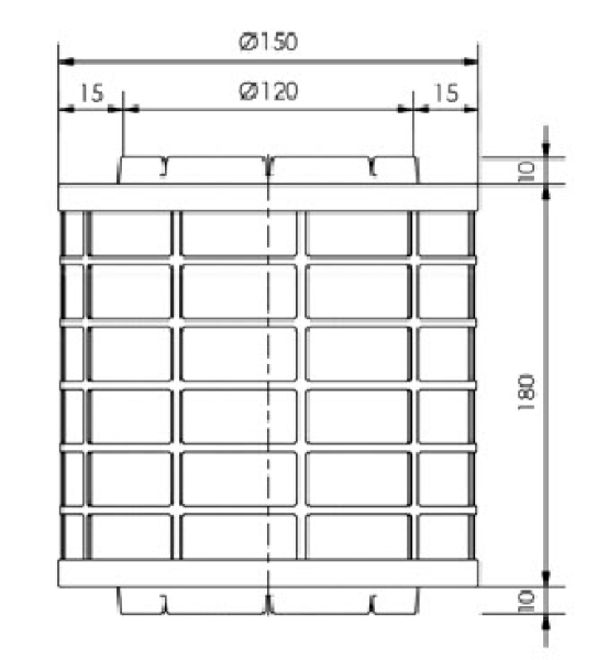rondo 550 - MA Ø 120 mm